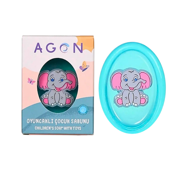 AGON Mydło dla dzieci z eukaliptusem z zabawką – 50g