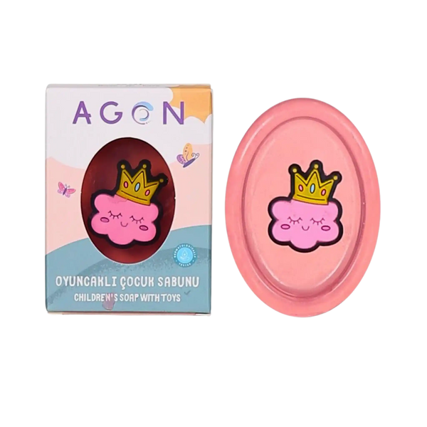 AGON Różane mydło dla dzieci z zabawką – 50