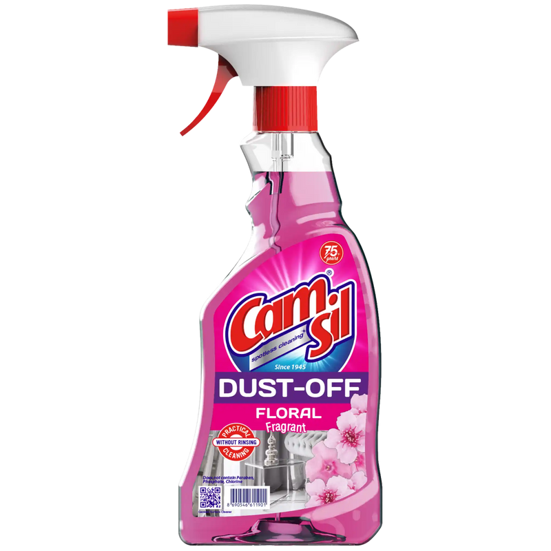CAMSİL Środek do czyszczenia szkła i powierzchni Dust-Off (zapach kwiatowy) – 500ml