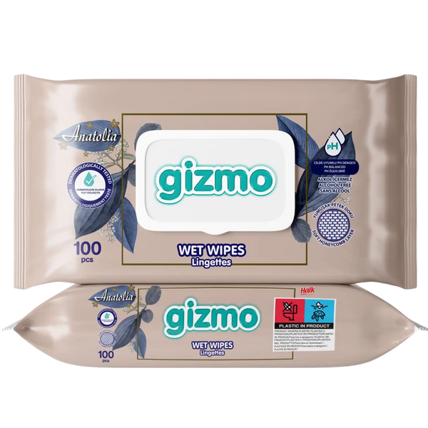 GIZMO Anatolian Breeze Delikatne mokre chusteczki (100 sztuk)